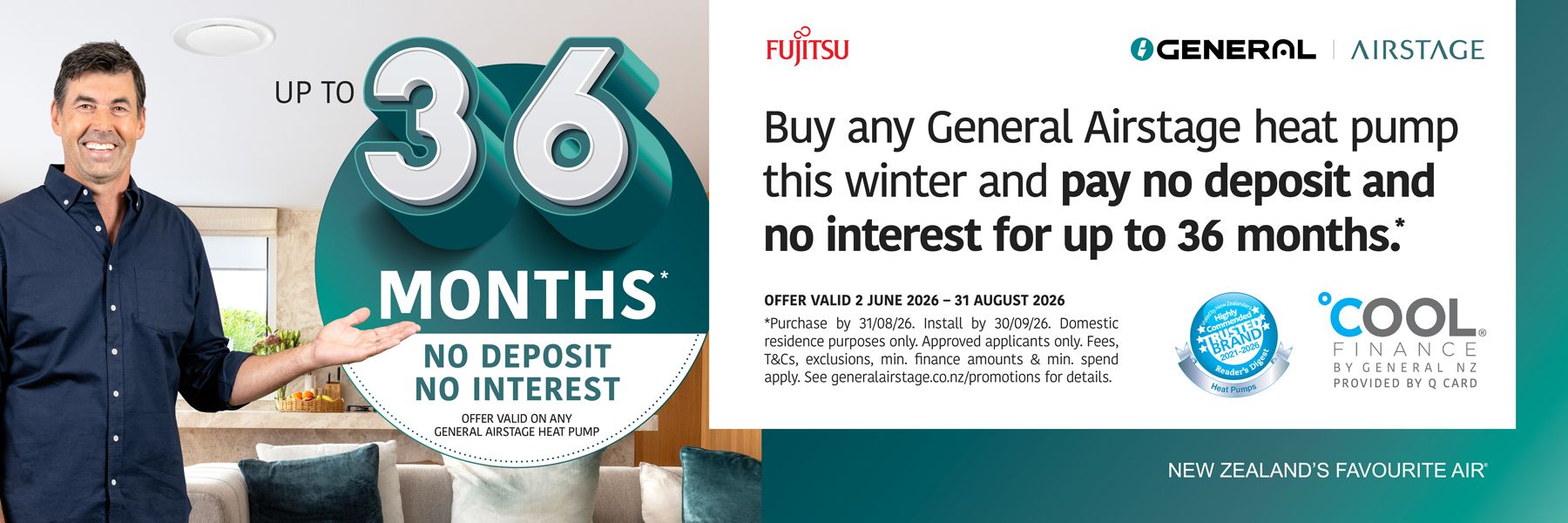 Keri Refrigeration and Fujitsu - 6 Months Interest Free
